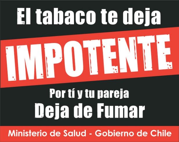 Chile 2010 Health Effects sex - impotence, text warning